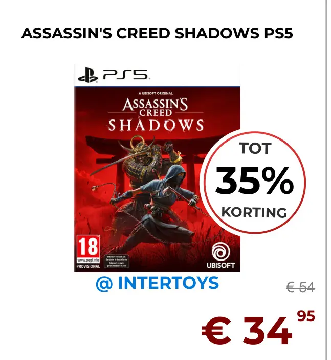 Aanbieding: Assassin's creed shadows ps5