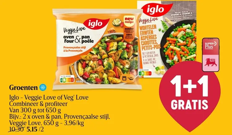 Promotie: Veggie Love of Veg' Love