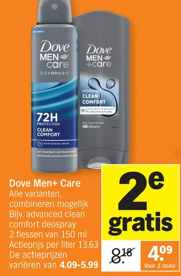 Promotie: Dove Men+ Care