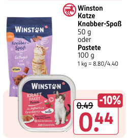 Aanbieding: Winston Katze Knabber-Spaß