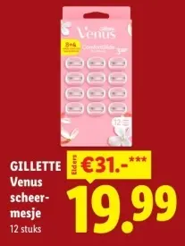 Aanbieding: Venus scheermesje