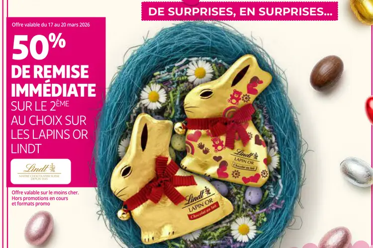 Promotie: Lapins Or Lindt