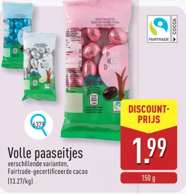 Promotie: Volle paaseitjes