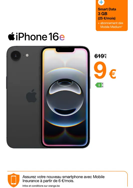 Offre: iPhone 16e