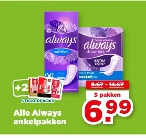 Aanbieding: Always