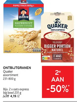 Promotie: Ontbijtgranen