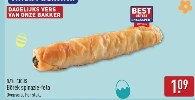 Aanbieding: Börek spinazie-feta