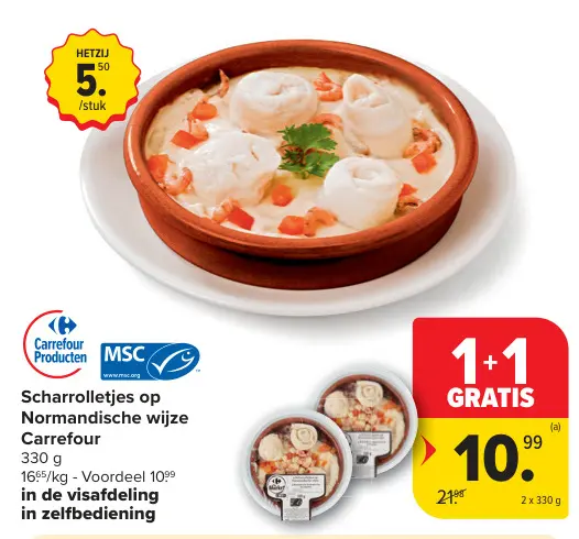 Promotie: Scharrolletjes op Normandische wijze