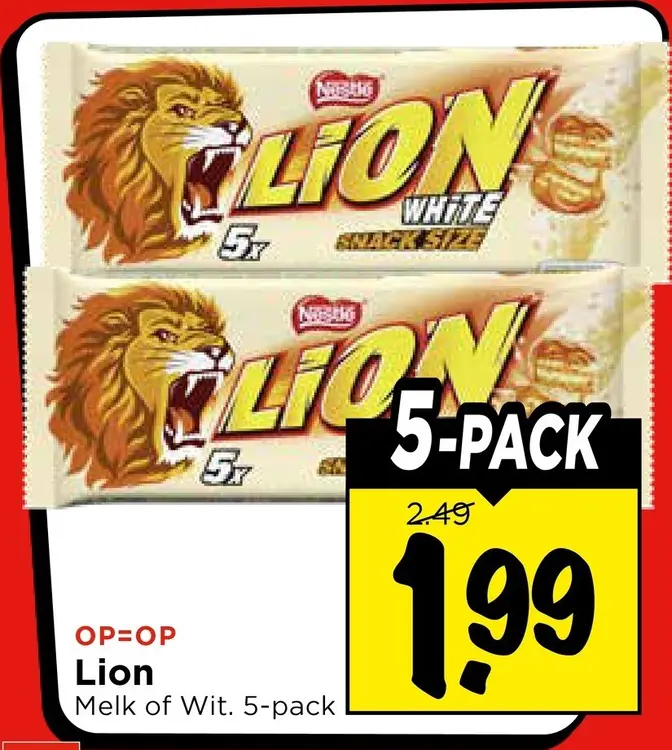 Aanbieding: Lion