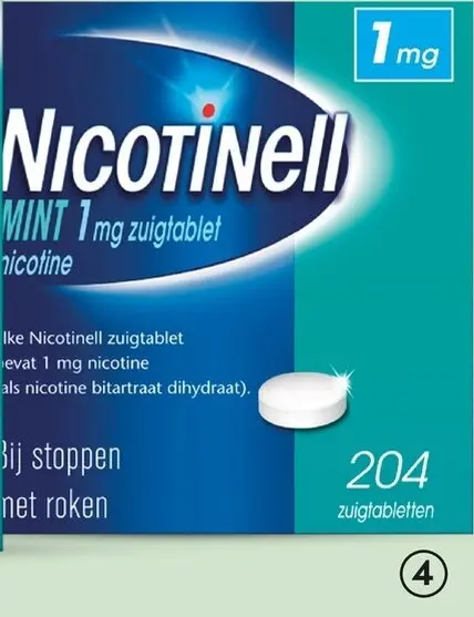Aanbieding: Zuigtabletten mint 1 mg 204 stuks