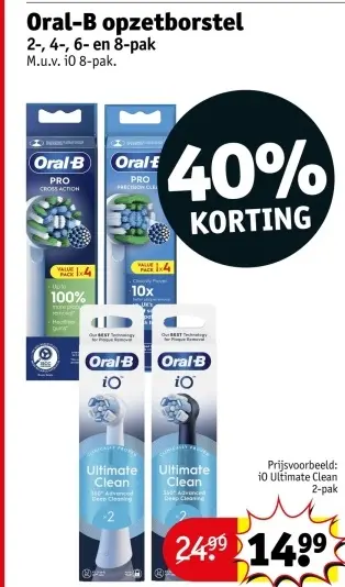 Promotie: Oral-B iO Ultimate Clean