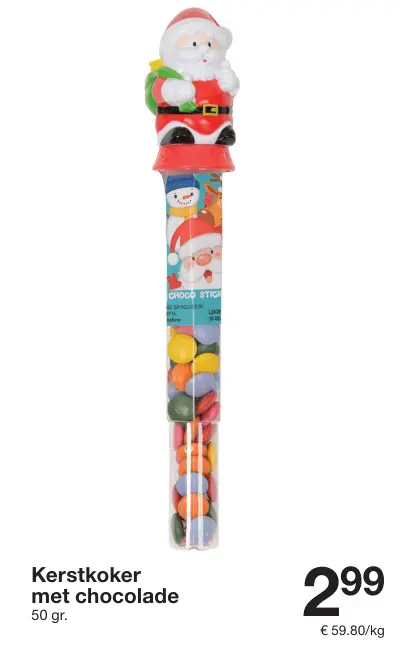 Aanbieding: Kerstkoker met chocolade