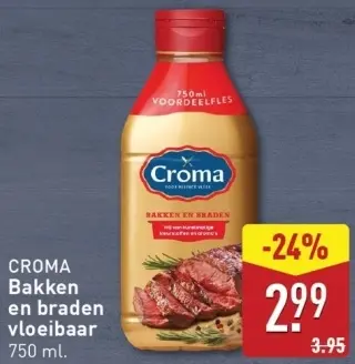Aanbieding: Bakken en braden vloeibaar