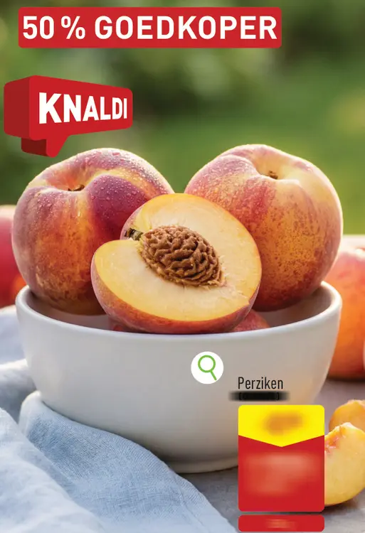 Promotie: Perziken