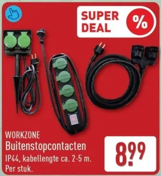 Aanbieding: Buitenstopcontacten