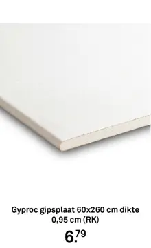 Aanbieding: Gyproc gipsplaat