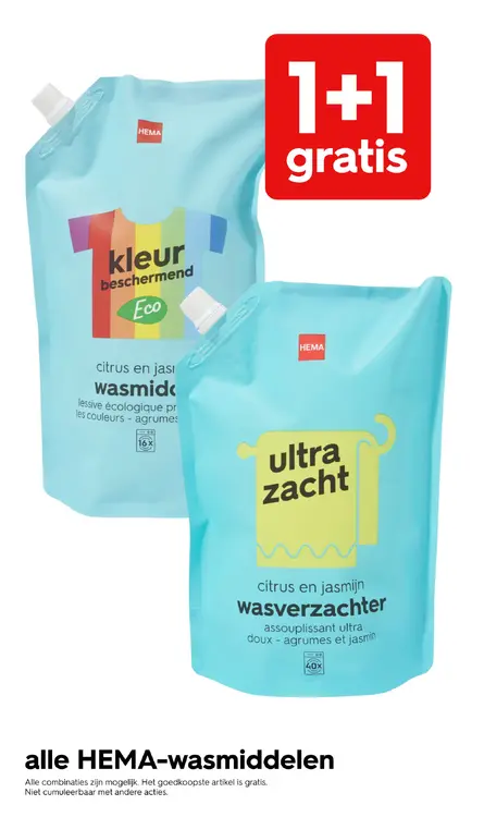 Promotie: Wasmiddelen