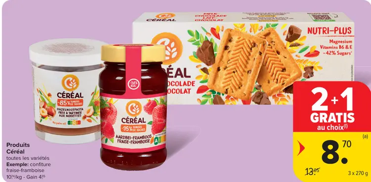 Offre: Produits Céréal