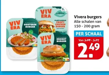 Aanbieding: Vivera burgers