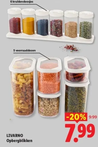 Aanbieding: Opbergblikken