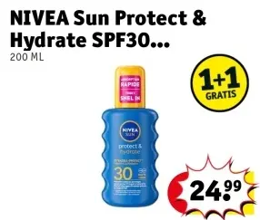 Aanbieding: NIVEA Sun Protect & Hydrate SPF30...