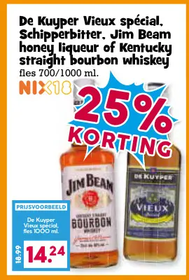 Aanbieding: Diverse likeur en sterke drank