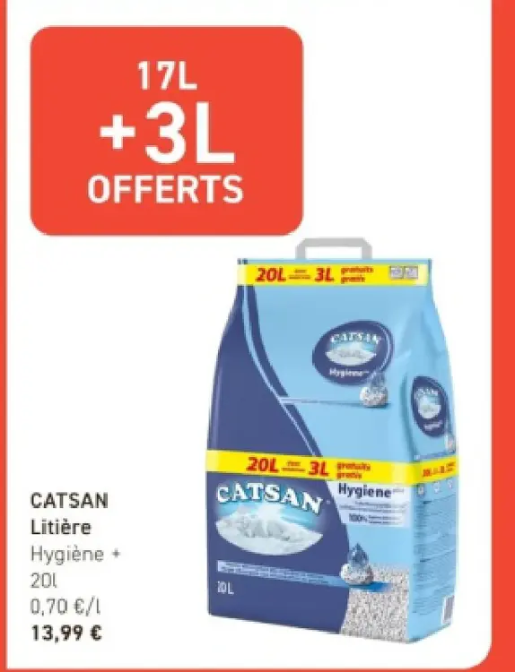 Offre: Litière Hygiène