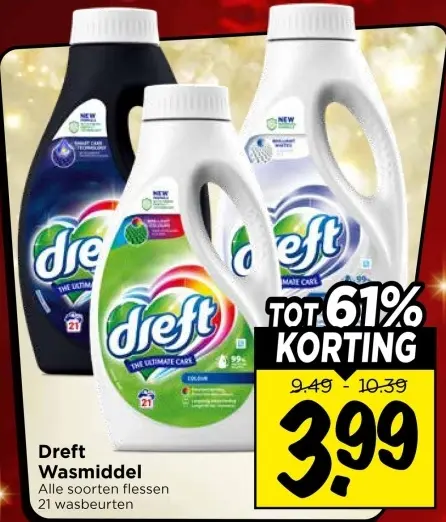 Aanbieding: Dreft Wasmiddel