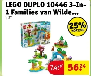 Aanbieding: 3-In-1 Families van Wilde Dieren