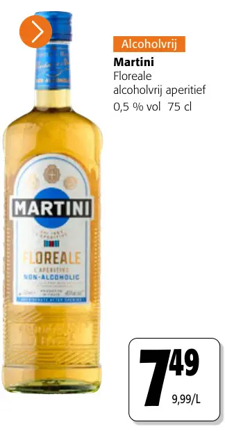 Promotie: Floreale alcoholvrij aperitief