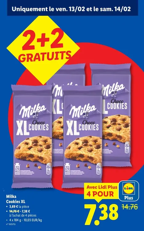 Offre: Cookies XL