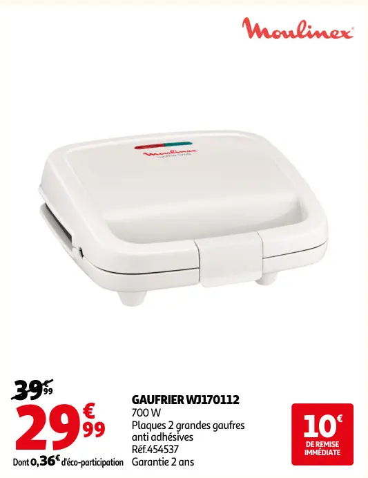Promotie: Gaufrier WJ170112