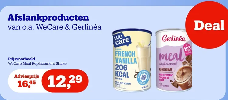 Promotie: Meal Replacement Shake