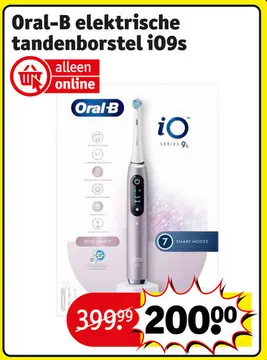 Aanbieding: Oral-B elektrische tandenborstel i09s