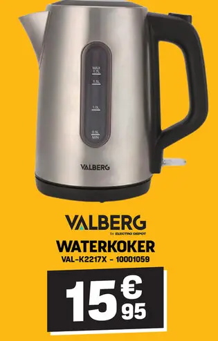 Promotie: Waterkoker