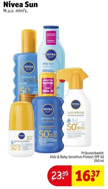 Promotie: Nivea Sun