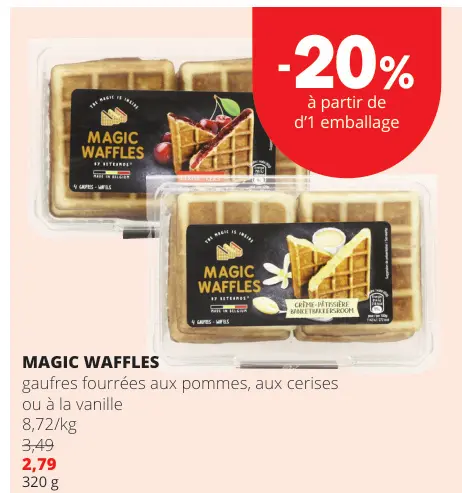 Offre: Magic waffles
