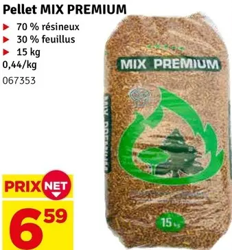 Offre: Pellet MIX PREMIUM
