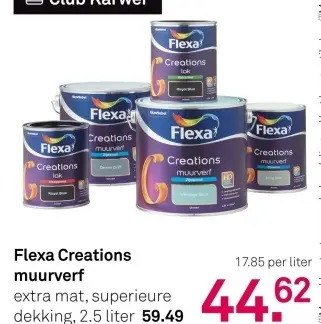 Aanbieding: Creations muurverf