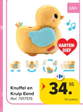 Promotie: Knuffel en Kruip Eend