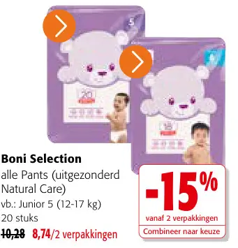 Promotie: Boni Selection