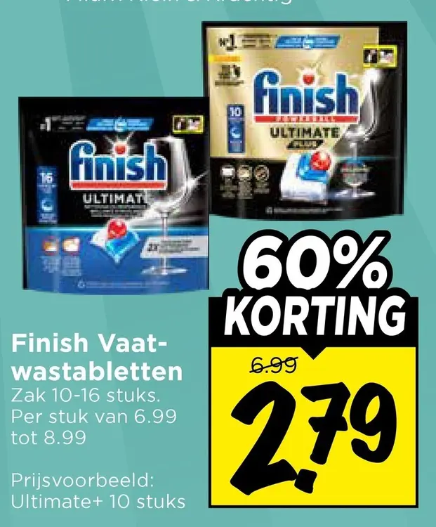 Aanbieding: Vaatwastabletten