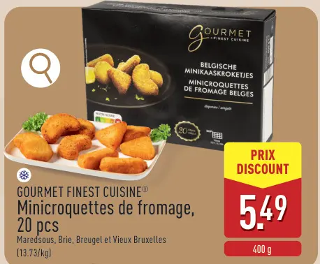 Offre: GOURMET FINEST CUISINE® Minicroquettes de fromage