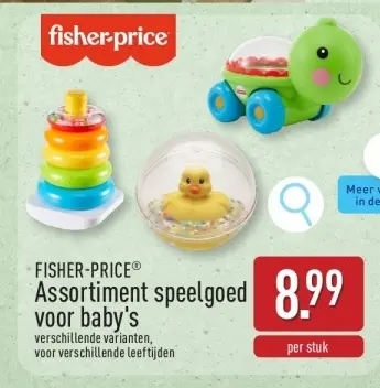 Promotie: Assortiment speelgoed voor baby's