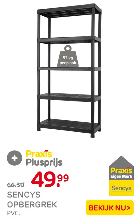Aanbieding: Sencys opbergrek
