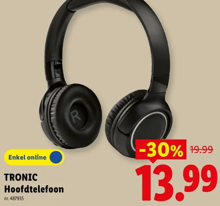 Promotie: Hoofdtelefoon