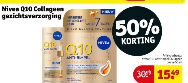Aanbieding: Q10 Collageen gezichtsverzorging
