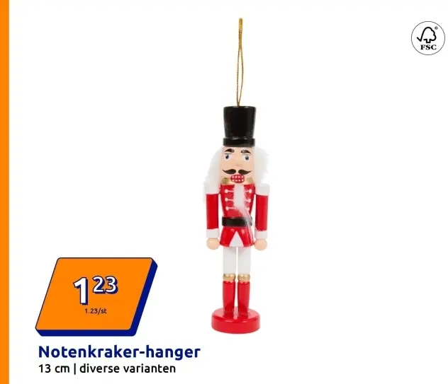 Aanbieding: Notenkraker-hanger