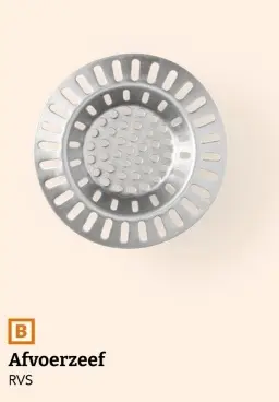 Aanbieding: Afvoerzeef