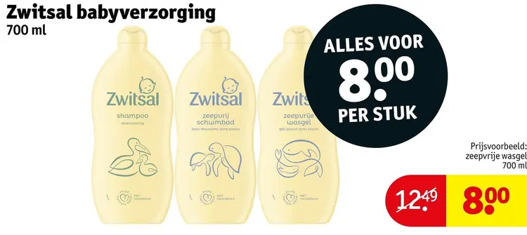 Aanbieding: Babyverzorging